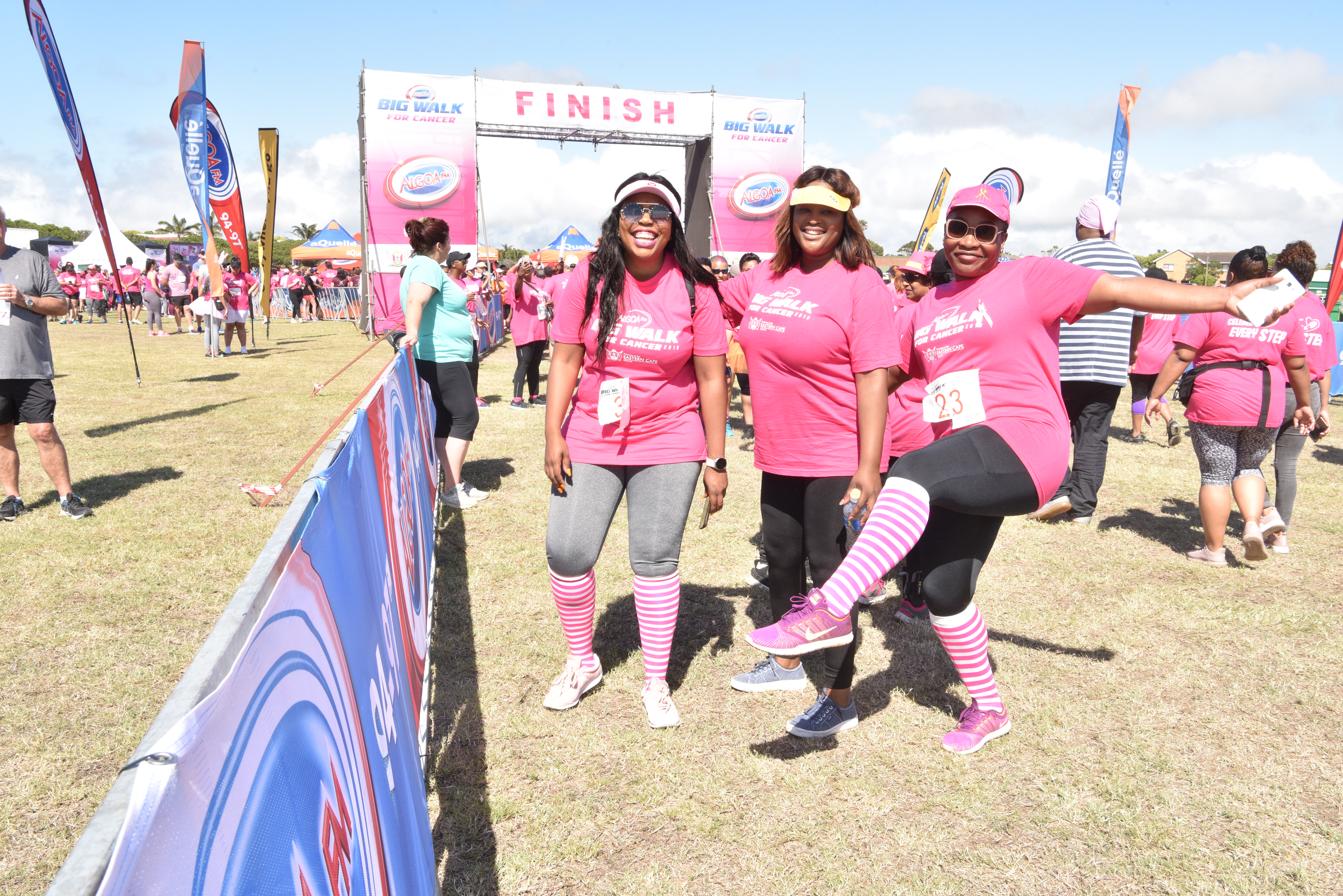 A sea of pink make its way down PE beach for the 2019 Big Walk for cancer